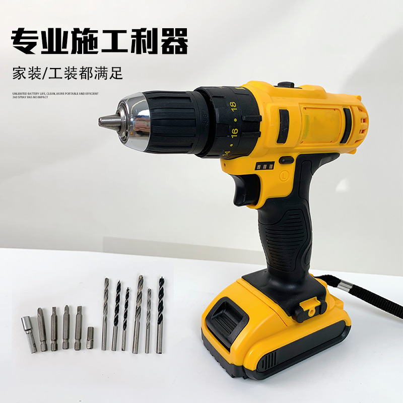 Miniatura 3 de Kit Destor Taladro 2 Bate + Rache+Brocas